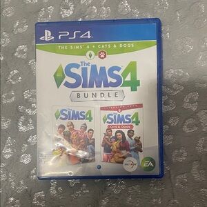 The Sims 4 Bundle cats and dogs for PS4
